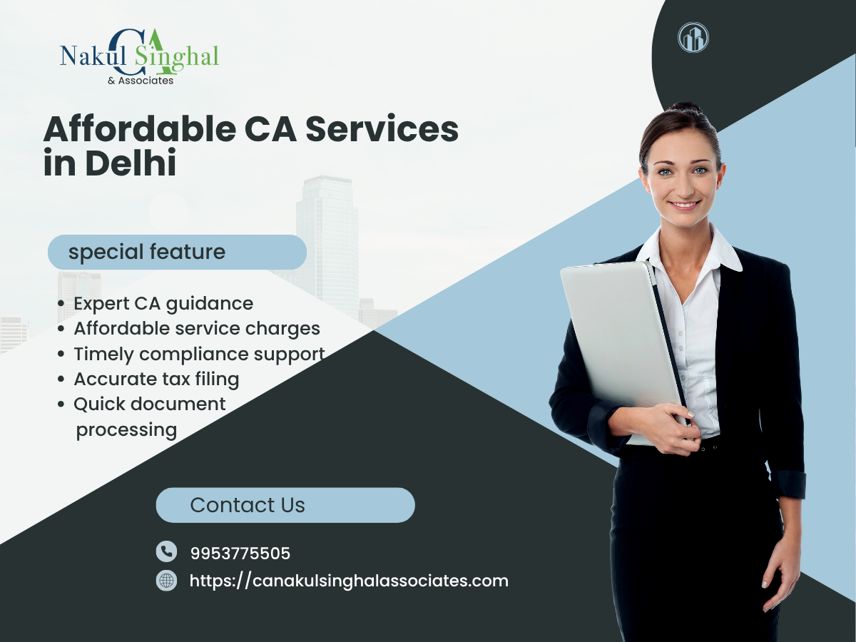 Affordable CA Services in Delhi: What to Look For